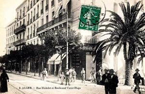 2948- Alger - Rue Michelet et Boulevard Victor-Hugo - 1911